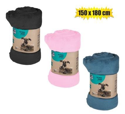 Pet blanket flannel fleece 150x180cm