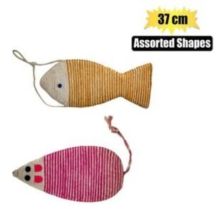 Pet cat scratch toy assorted shapes 37cm