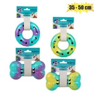 Pet dog toy bone/ring tpr for treats