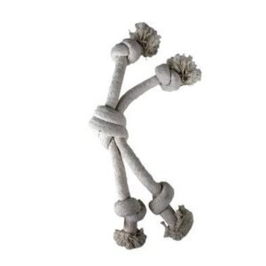 Pet dog toy tug - knotted string 47cm