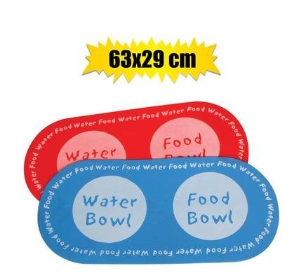 Pet place mat 63x29cm asstd col