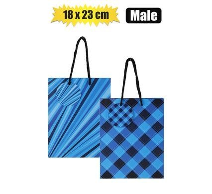 Gift-bag paper med 18x23cm every male