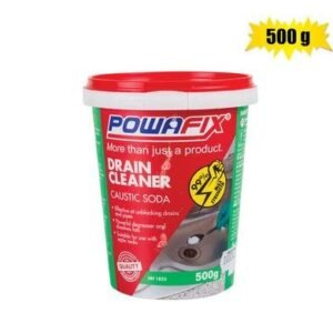Powafix drain cleaner caustic soda 500g