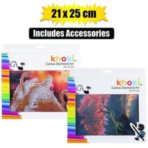 Art+craft diamond art canvas 25x21cm