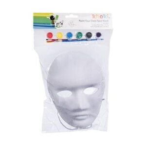 Art+craft paint your own mask