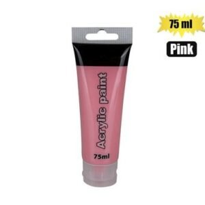 Art+craft paint acrylic 75ml pink past