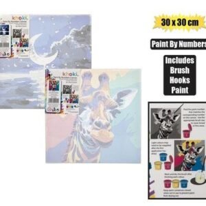 Art+craft paint-by-number canvas 30x30cm