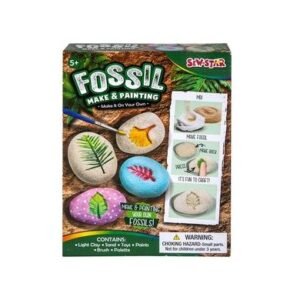 Art+craft fossil leaf diy set