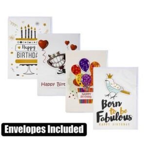 Card & envelope birthday - handmade