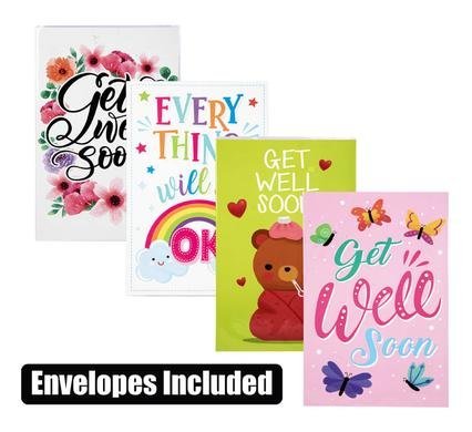 Card & envelope moment get well