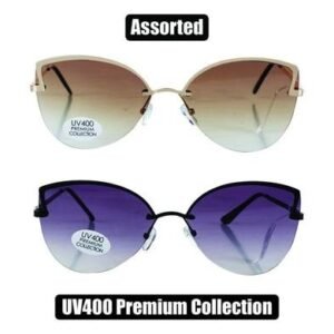 Sunglass pre/lds metal cateye