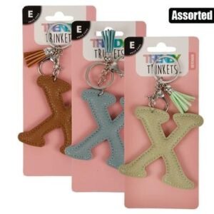 Keychain alpha faux-leather x