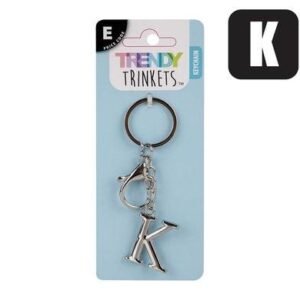 Keychain alpha metal k
