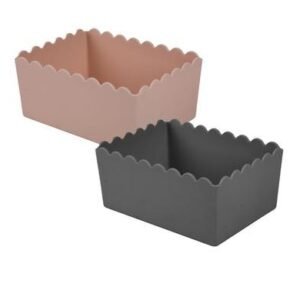 Basket pl flower design 25×10.5×6.5cm