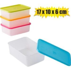 Lunch box 17x10x6cm asstd-colours