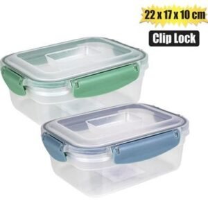 Container clip lock clear 22x17x10cm