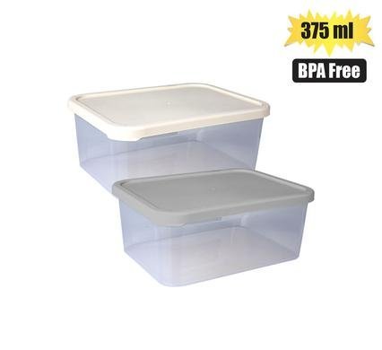 Container quick box 375ml 13x8x5cm