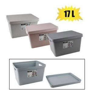 Storage box pl vinto design 17l w/lid