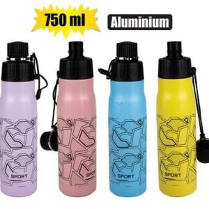 Water bottle 750ml aluminium