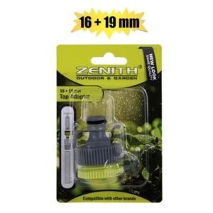 Adaptor tap 16mm+19mm zenith green