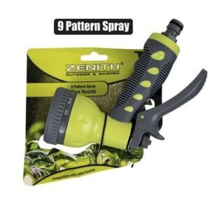 Sprayer gun 9-pattern zenith green
