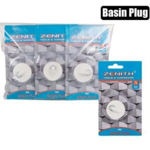 Basin-plug white zenith
