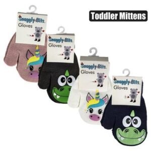 Gloves toddler mittens unicorn / monster