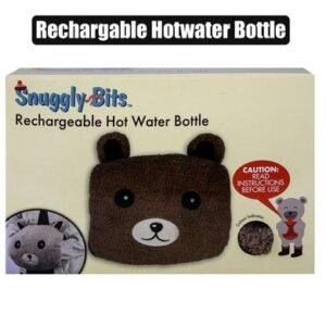 Hotwater bottle rechargeable w/cover