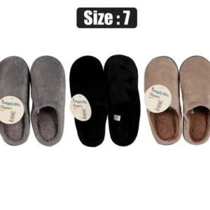 Slipper slip-in plain size 7