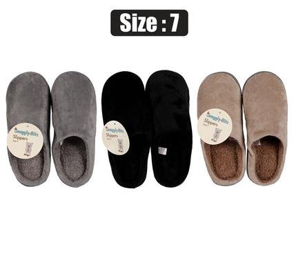 Slipper slip-in plain size 7