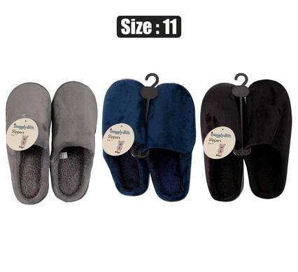Slipper slip-in plain size 11