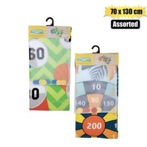 Towel game 70x130cm asstd