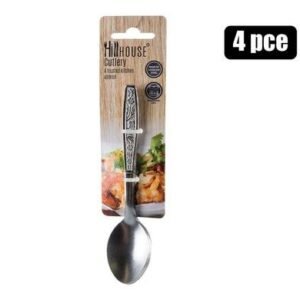 Cutlery teaspoons 4pc rose hillhouse