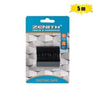 Tape ducting black 48mmx5m zenith
