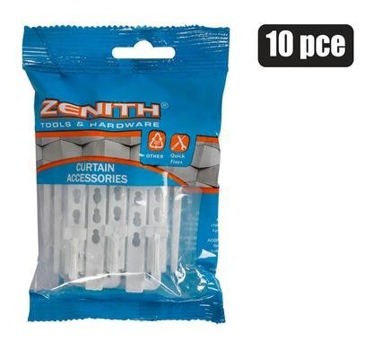 Curtain hooks adjust acetyl pk-10 zenith