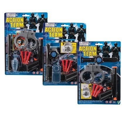 Gun hand suction dart police set