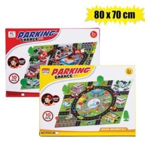 Vehicle playmat 1 car & acc 82.50x70cm