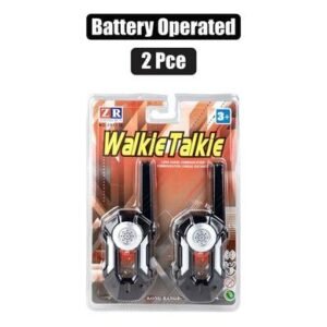 Battery operated walkie talkie 2pc
