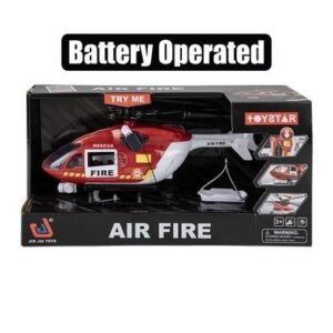 Battery operated helicopter fire &rescue