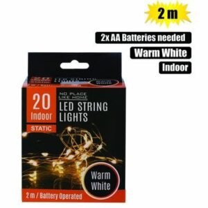 Light fairy led-20x warm wht 2m b/o