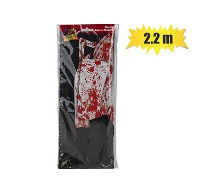 Halloween decor banner knives 2.2m
