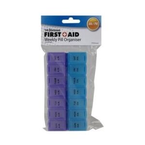 Pill-reminder 14-divisions am/pm