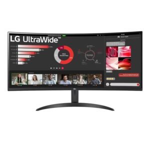 LG UltraWide 34″ QHD VA Curved Monitor 100Hz