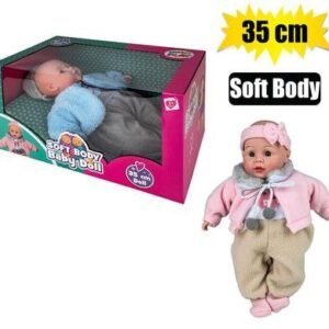 Doll baby soft body 35cm