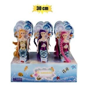 Doll fashion mermaid with removable tail