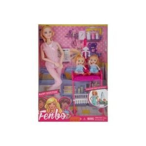 Doll w/babies and accessories