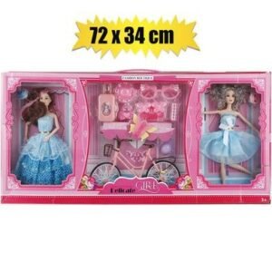 Fashion doll set with accessories