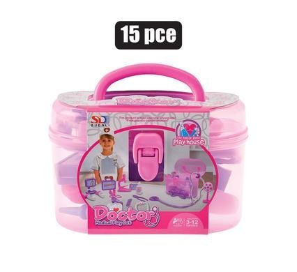 Play-set doctor set w/case 15pcs