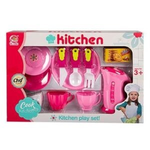 Play-set coffee & cake set with kettle