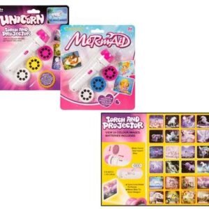 Play-set projector unicorn/mermaid